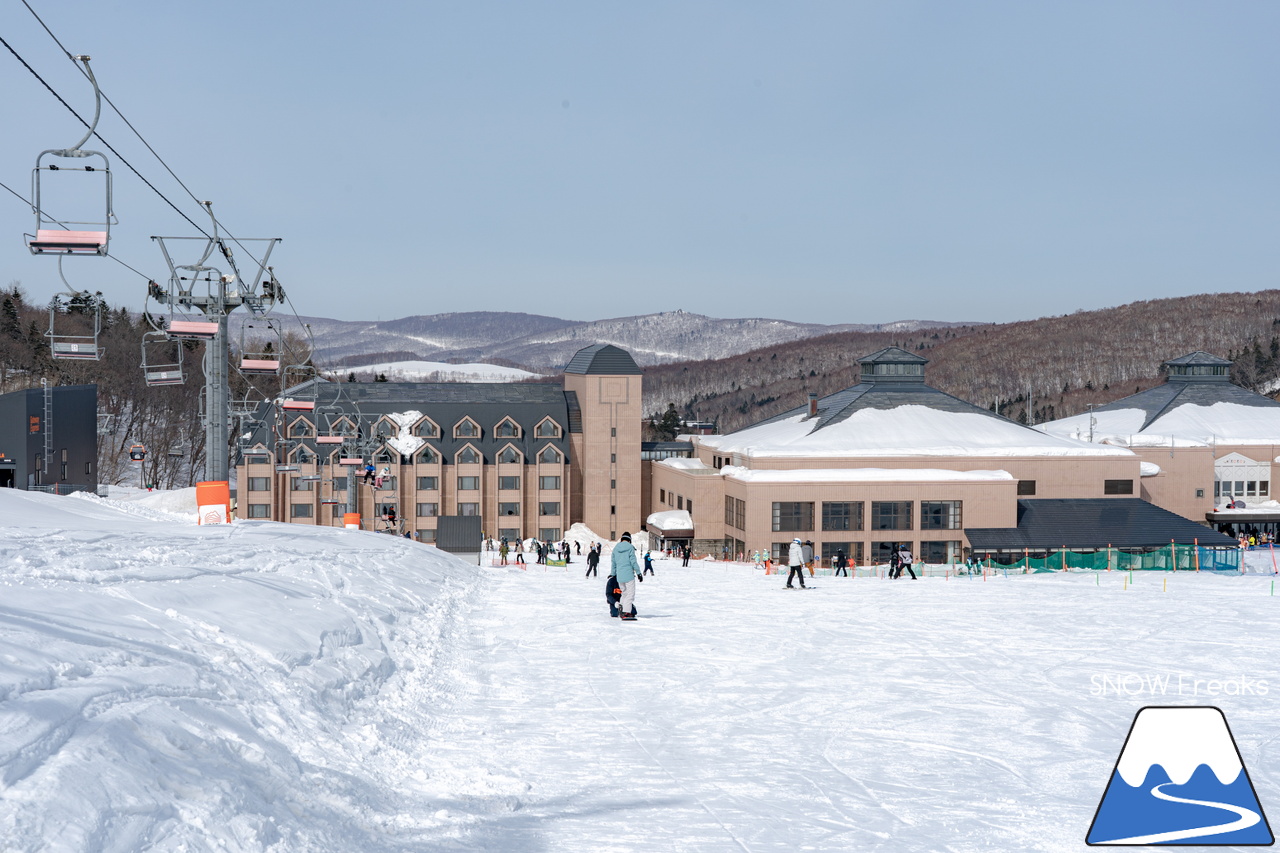 キロロリゾート｜今日の山頂積雪は「340cm」！ビシッと締まったロングコースで快適クルージングが楽しい１日♪